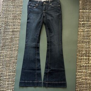 Paige Blue Flare Women Jeans